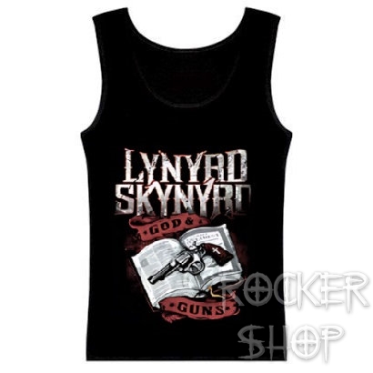 Tričko LYNYRD SKYNYRD dámsky top-God And Guns