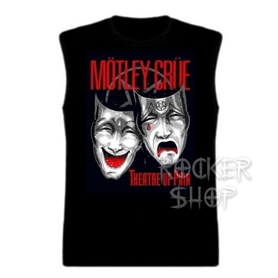 Tričko MÖTLEY CRÜE pánske-Theatre Of Pain/bez rukávov