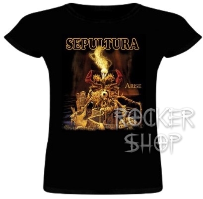 Tričko SEPULTURA dámske-Arise
