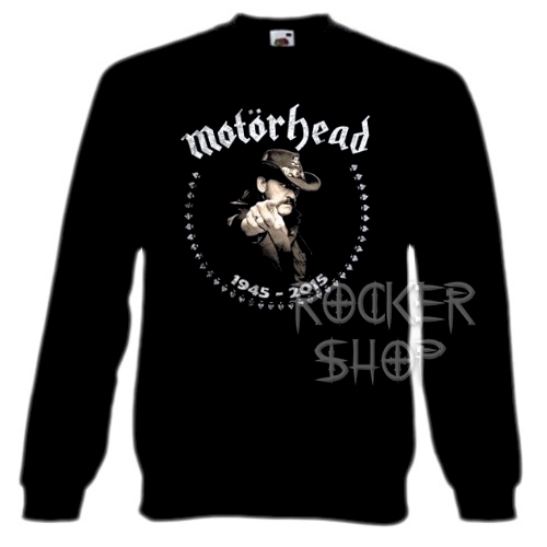 Mikina MOTÖRHEAD detská-Lemmy Finger 1945-2015