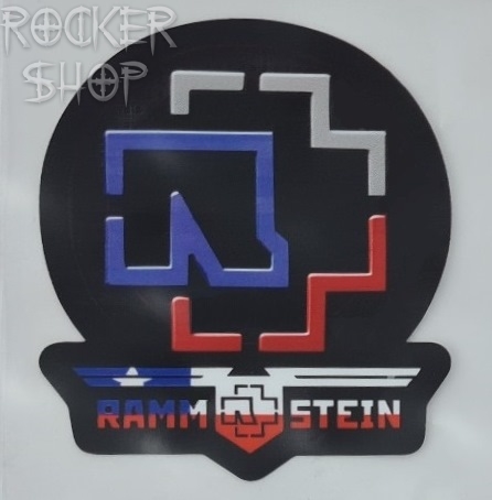 Nažehľovačka RAMMSTEIN-3 Colors Logo