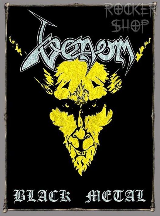 Nášivka VENOM chrbtová-Black Metal