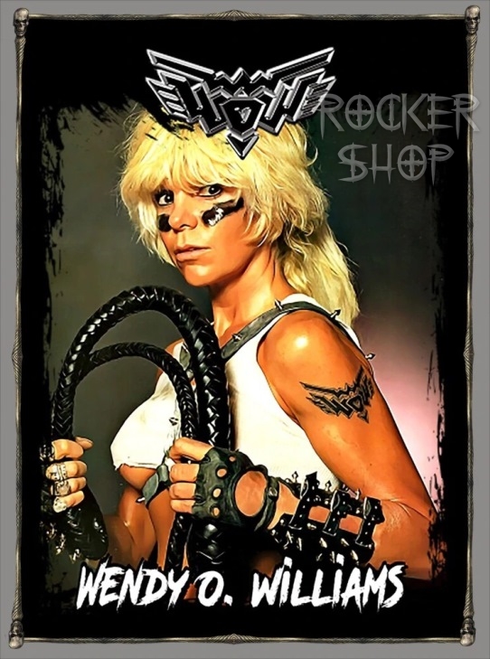 Nášivka WENDY O.WILLIAMS chrbtová-WOW