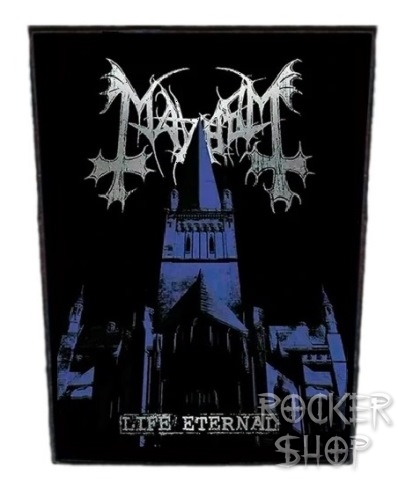 Nášivka MAYHEM chrbtová-Life Eternal