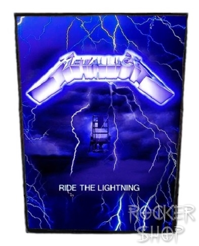 Nášivka METALLICA chrbtová-Ride The Lightning