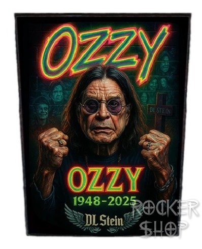 Nášivka OZZY OSBOURNE chrbtová-1948-2025