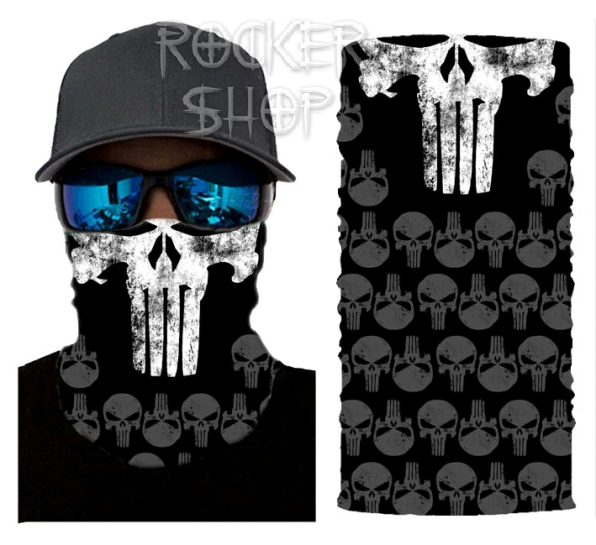 Šatka PUNISHER multifunkčná