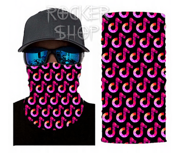 Šatka TIK TOK LOGOS multifunkčná
