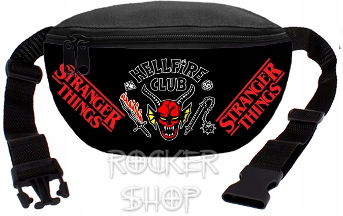 Taška STRANGER THINGS bedrová-Hellfire Club