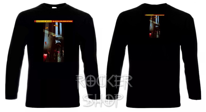 Tričko DEPECHE MODE pánske-Black Celebration/dlhý rukáv 