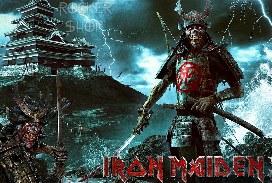 Obrus IRON MAIDEN-Senjutsu Samurai