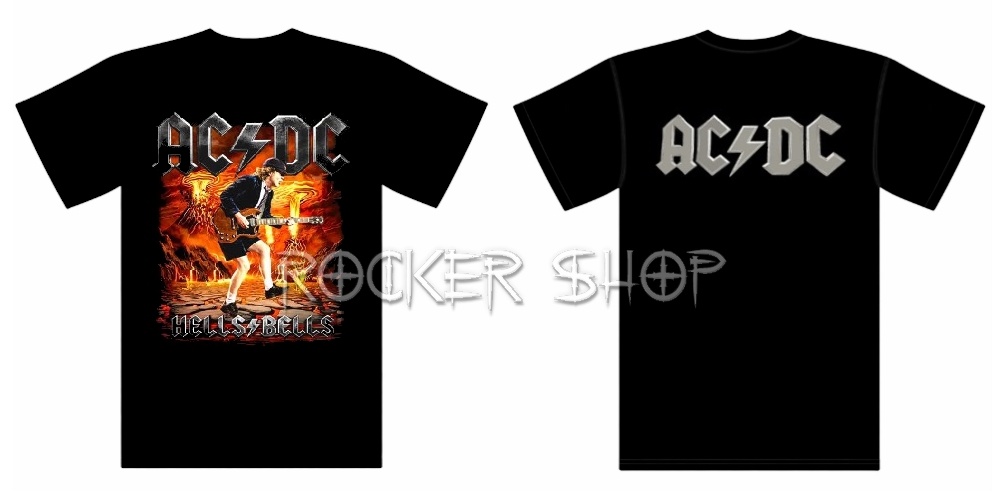 Tričko AC/DC pánske-Hell´s Bells Angus
