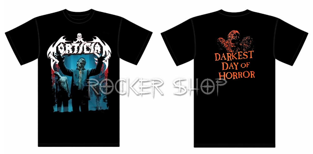 Tričko MORTICIAN pánske-Darkest Day Of Horror