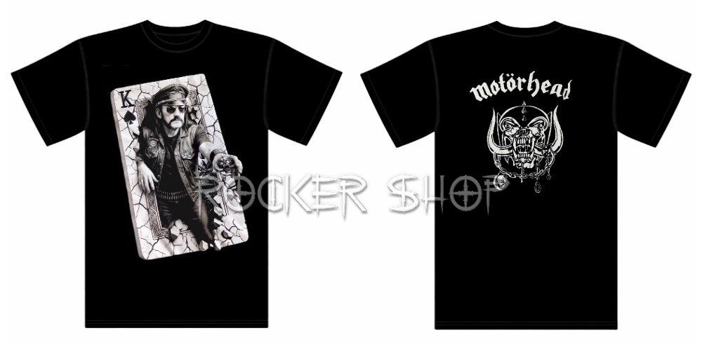 Tričko MOTÖRHEAD pánske-Lemmy Card