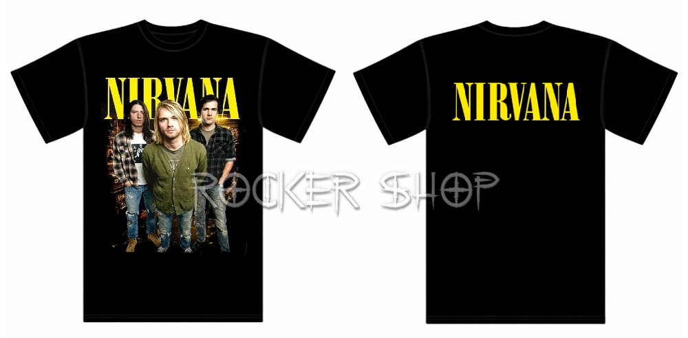 Tričko NIRVANA pánske-Band