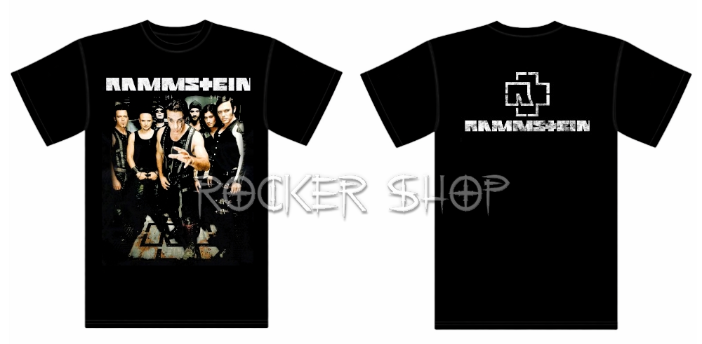 Tričko RAMMSTEIN pánske-Band