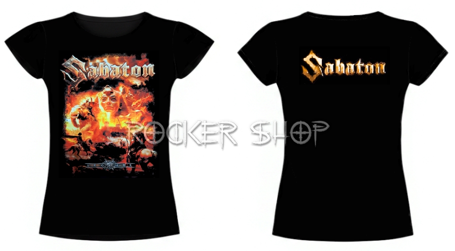 Tričko SABATON dámske-Legends