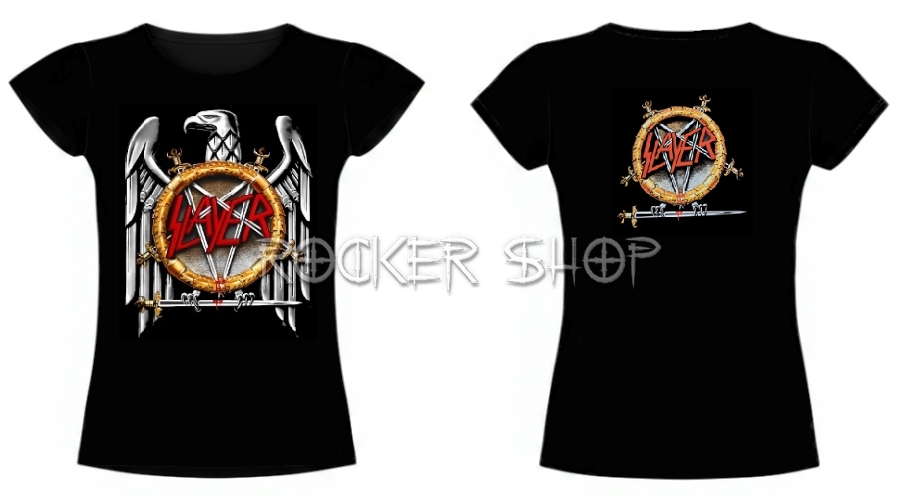 Tričko SLAYER dámske-Eagle