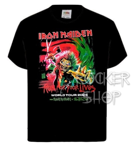 Tričko IRON MAIDEN detské-Run For Your Lives Tour