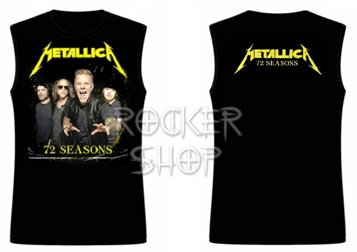 Tričko METALLICA pánske-72 Seasons Band/bez rukávov