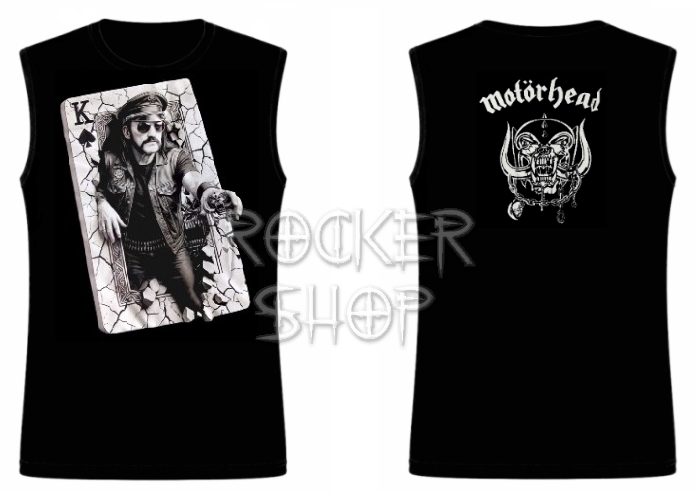 Tričko MOTÖRHEAD pánske-Lemmy Card/bez rukávov