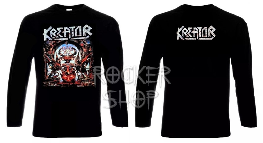 Tričko KREATOR pánske-Krushers Of The World/dlhý rukáv