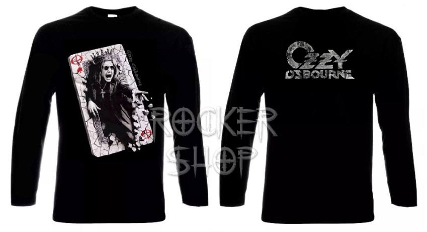 Tričko OZZY OSBOURNE pánske-Card/dlhý rukáv
