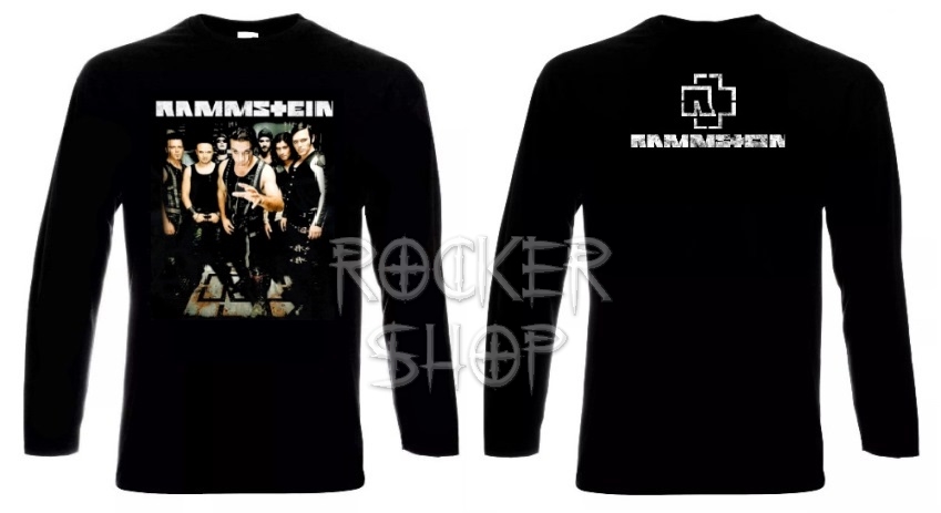 Tričko RAMMSTEIN pánske-Band/dlhý rukáv