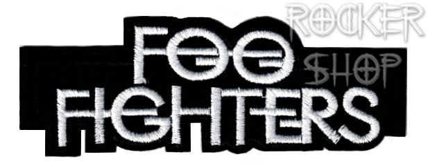 Nášivka FOO FIGHTERS nažehľovacia-White Logo