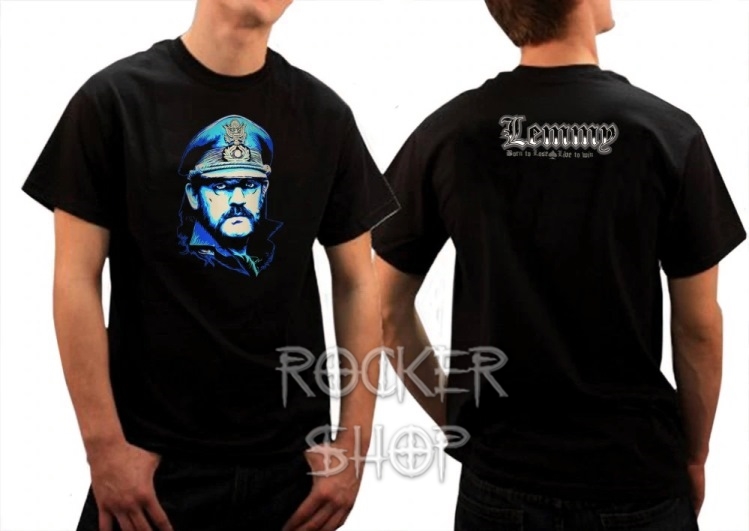 Tričko LEMMY pánske-Blue Lemmy
