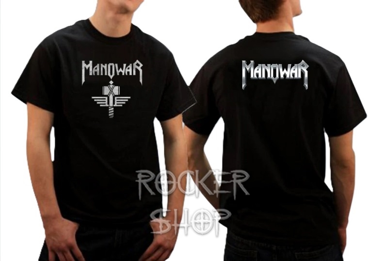 Tričko MANOWAR pánske-Hammer Logo