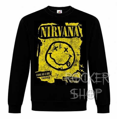 Mikina NIRVANA pánska-Smiley