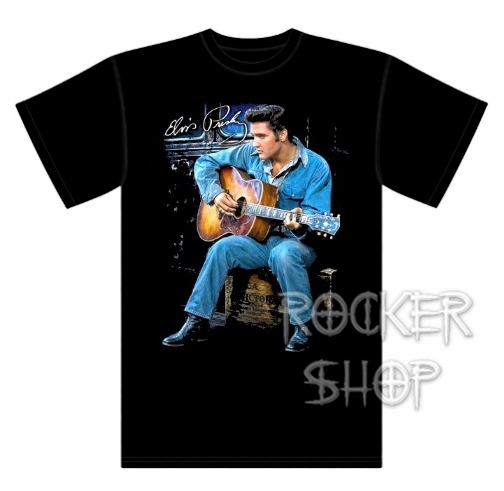 Tričko ELVIS PRESLEY pánske-Signature
