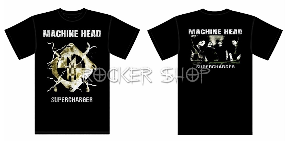 Tričko MACHINE HEAD pánske-Supercharger