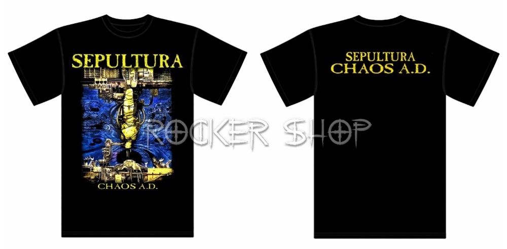 Tričko SEPULTURA pánske-Chaos A.D.