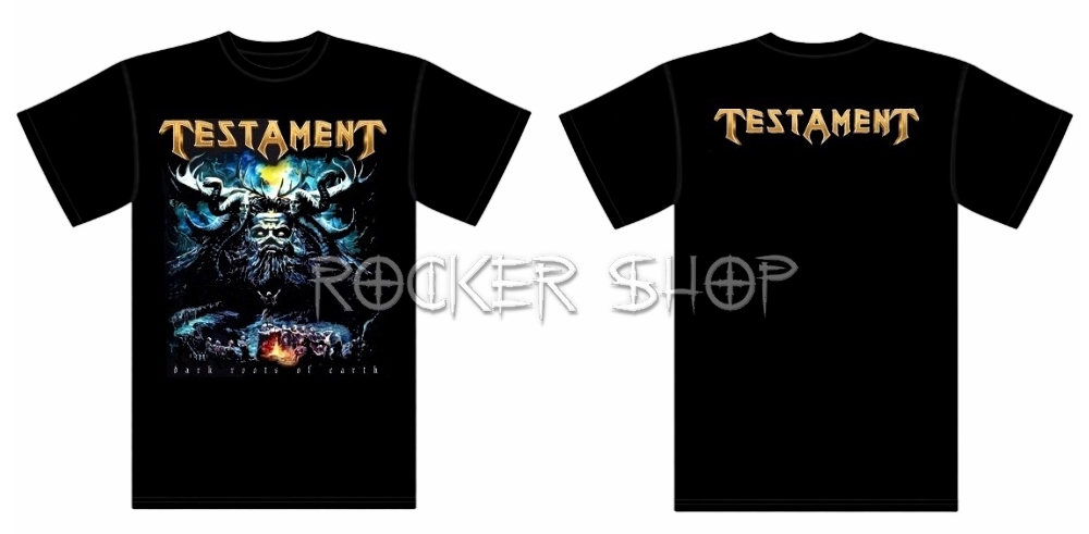 Tričko TESTAMENT pánske-Dark Roots Of Earth