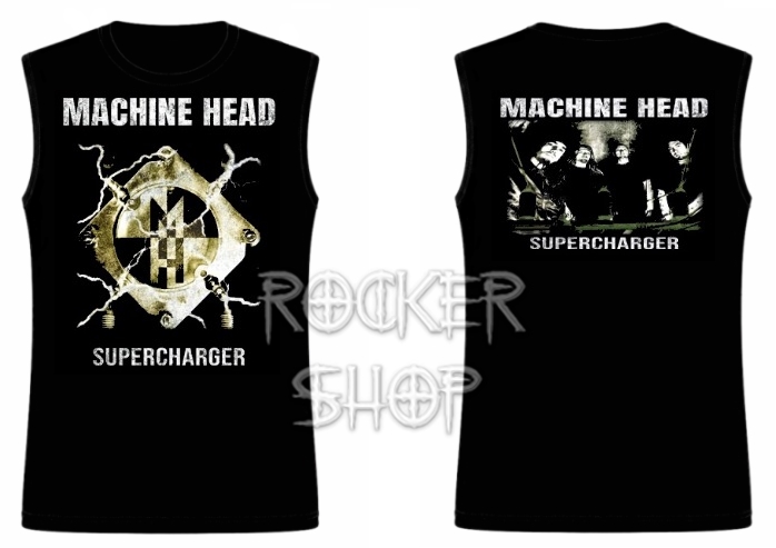 Tričko MACHINE HEAD pánske-Supercharger/bez rukávov