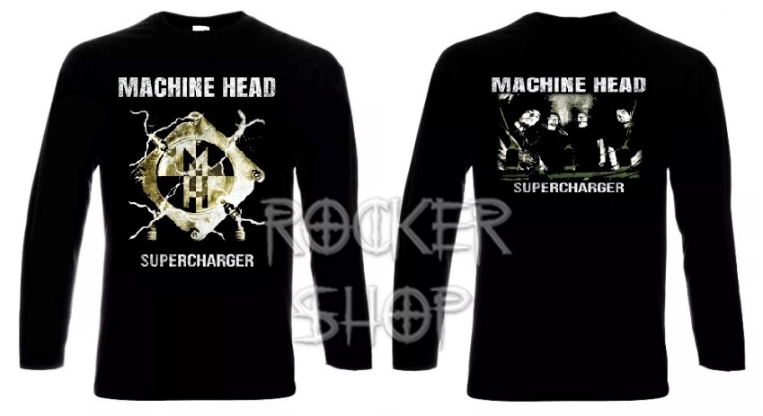 Tričko MACHINE HEAD pánske-Supercharger/dlhý rukáv