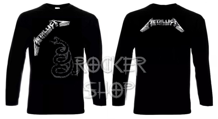 Tričko METALLICA pánske-Black Album/dlhý rukáv