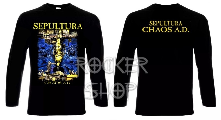 Tričko SEPULTURA pánske-Chaos A.D./dlhý rukáv