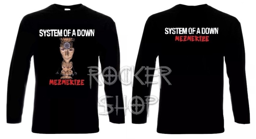 Tričko SYSTEM OF A DOWN pánske-Mezmerize/dlhý rukáv