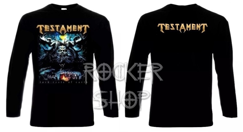 Tričko TESTAMENT pánske-Dark Roots Of Earth/dlhý rukáv