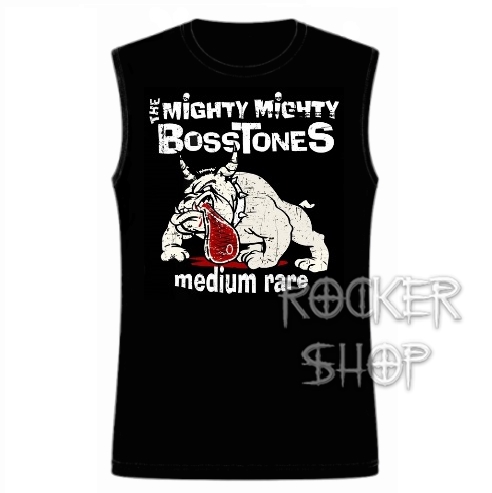 Tričko MIGHTY MIGHTY BOSSTONES pánske-Medium Rare/bez rukávov