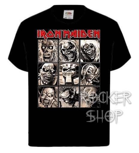 Tričko IRON MAIDEN detské-Nine Eddies