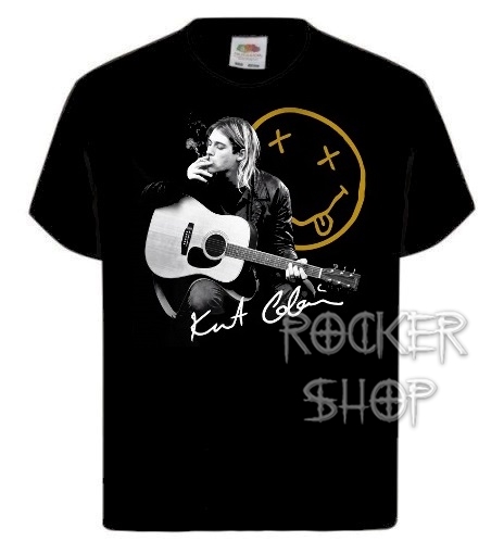 Tričko NIRVANA detské-Kurt Cobain Signature