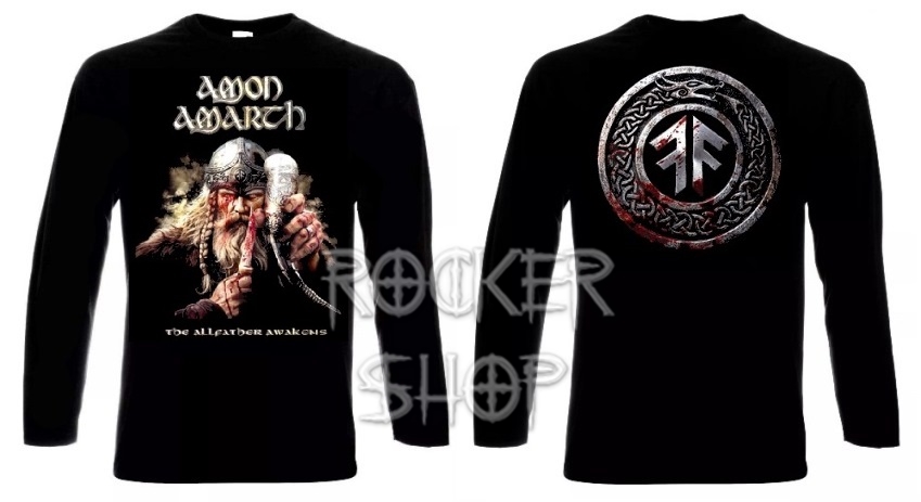 Tričko AMON AMARTH pánske-Allfather Awakens/dlhý rukáv 