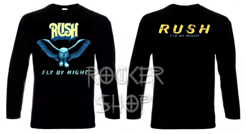 Tričko RUSH pánske-Fly By Night/dlhý rukáv