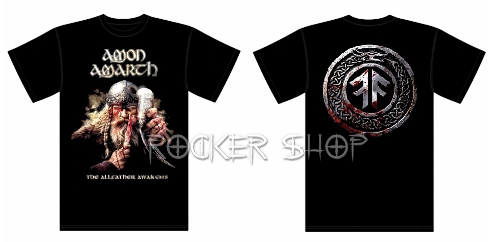 Tričko AMON AMARTH pánske-Allfather Awakens
