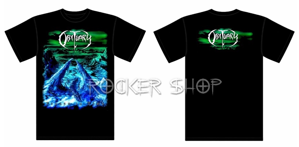 Tričko OBITUARY pánske-Frozen Time