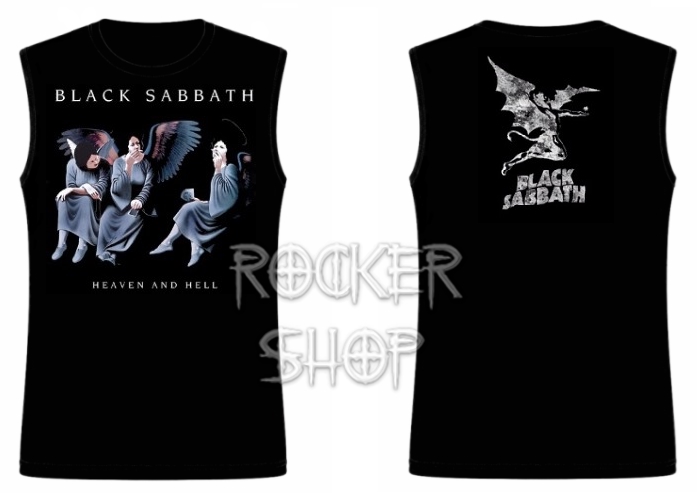 Tričko BLACK SABBATH pánske-Heaven And Hell/bez rukávov